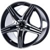 AMG 5 Twin Spoke [204-18] Himalaya Grey with High Sheen Wheel Img 2