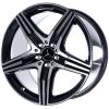 AMG 5 Twin Spoke [204-18] Himalaya Grey with High Sheen Wheel Img 2