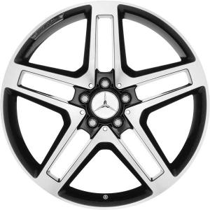 AMG 5 Twin Spoke [204-20] Gloss Black with High Sheen Alloy Wheel - Sizes 20in