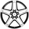 AMG 5 Twin Spoke [204-20] Gloss Black with High Sheen Wheel Img 1