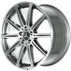 AMG 10 Spoke [212-19] Himalaya Grey with High Sheen Wheel Img 2