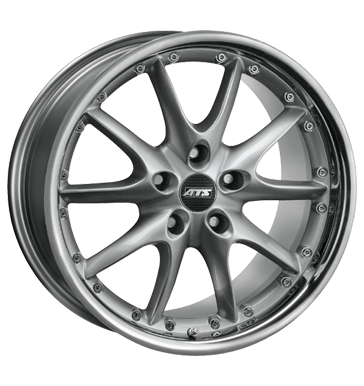 ATS Apollo 11 Hyper Black Rim Lip Polished Alloy Wheel Product Image #1