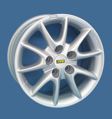 ATS Apollo Silver Painted Alloy Wheel Product Image #1