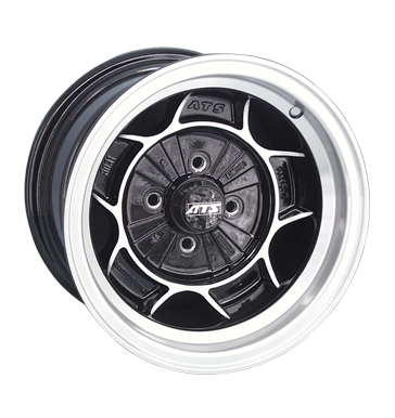 ATS Classic Diamond Black Front/Rim Lip Polished Alloy Wheel Product Image #1