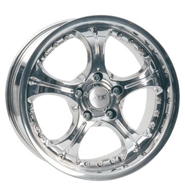 ATS Comet Racing Chrome Alloy Wheel Product Image #1