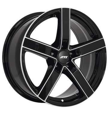 ATS Emotion Diamond Black Front Polished Alloy Wheel Product Image #1