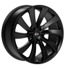 ATS Lunaris Racing Black Wheel Img 1