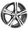 ATS Pegasus Flash Diamond Black Front Polished Wheel Img 1