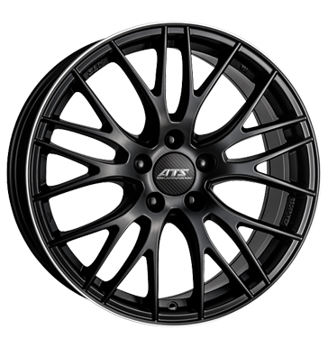 ATS Perfektion Racing Black Rim Lip Polished Alloy Wheel Product Image #1