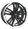 ATS Präzision Racing Black Double Rim Lip Polished Wheel Img 2