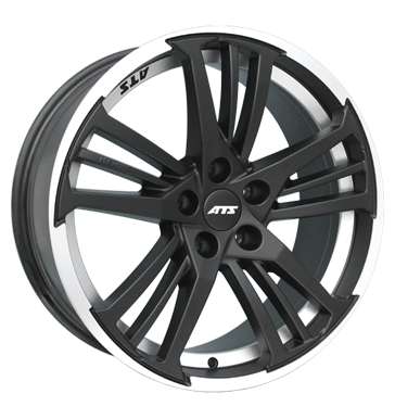 ATS Präzision Racing Black Double Rim Lip Polished Alloy Wheel Product Image #2