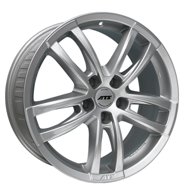 ATS Radial Frosted Silver Alloy Wheel Product Image #1