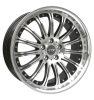 ATS Taurus Flash Diamond Black Front/Rim Lip Polished Wheel Img 1