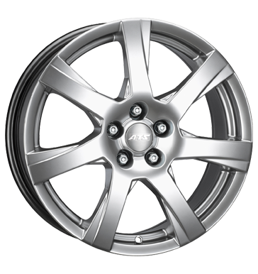 ATS Twister Sterling Silver Finish Alloy Wheel Product Image #1