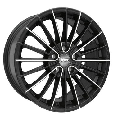 ATS Victory Racing Black Front Polished Alloy Wheel Product Image #1