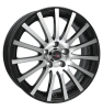ATS Z Flash Diamond Black Front Polished Wheel Img 1