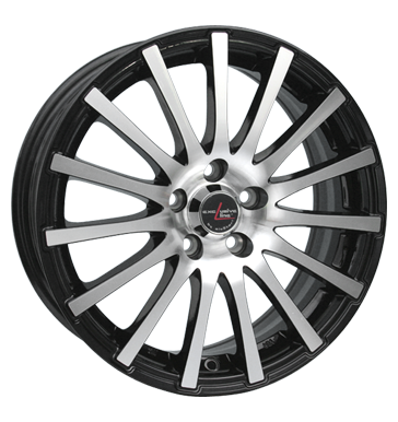 ATS Z Flash Diamond Black Front Polished Alloy Wheel Product Image #1