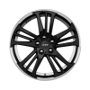 ATS Präzision Racing Black Double Rim Lip Polished Wheel Img 1