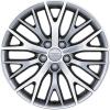 Audi 10 Spoke Y Design Silver Grey Painted Wheel Img 1