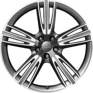 Grey Audi 5 Tripple Spoke alloy wheel