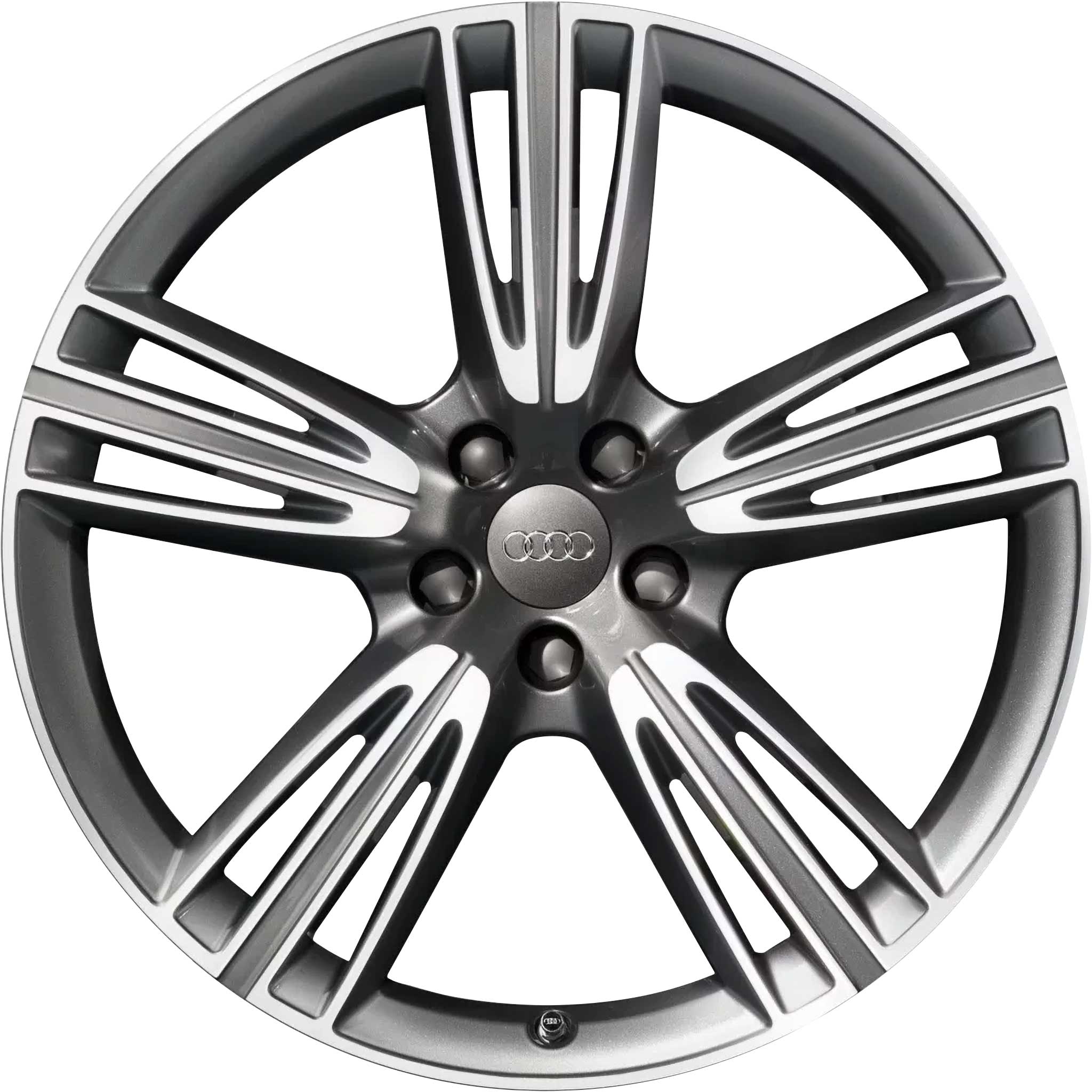 Audi 5 Tripple Spoke [A6 4G] Anthracite Alloy Wheel Product Image #1