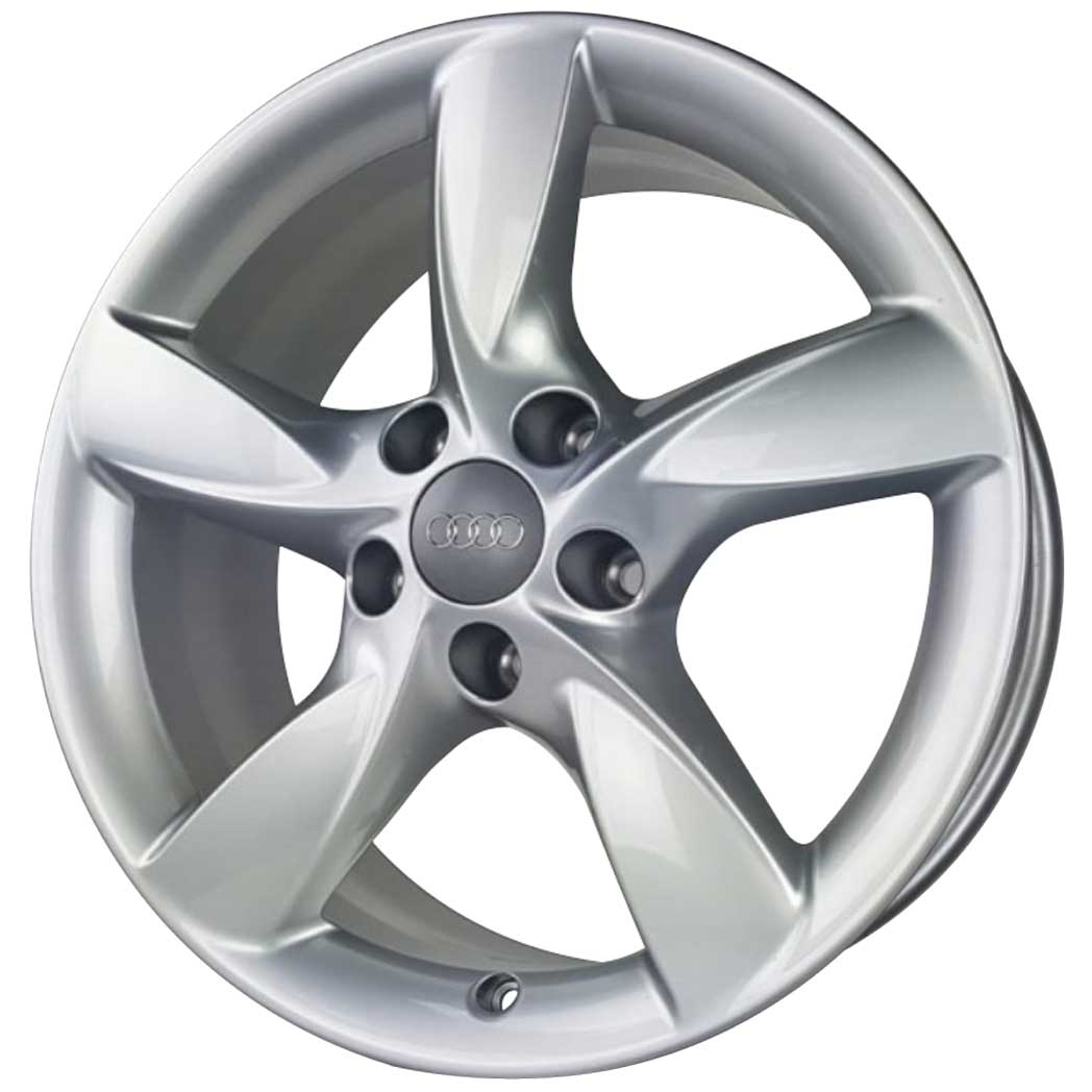 Audi 5 Arm Helica [A6 4G] Diamond Silver Alloy Wheel Product Image #2