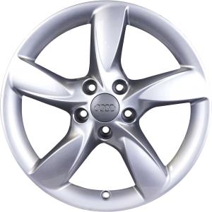 Audi 5 Arm Helica [A6 4G] Diamond Silver Alloy Wheel for Audi A6 & S6 C7 (4G) - Sizes 17in