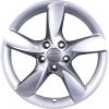 Audi 5 Arm Helica [A6 4G] Diamond Silver Wheel Img 1
