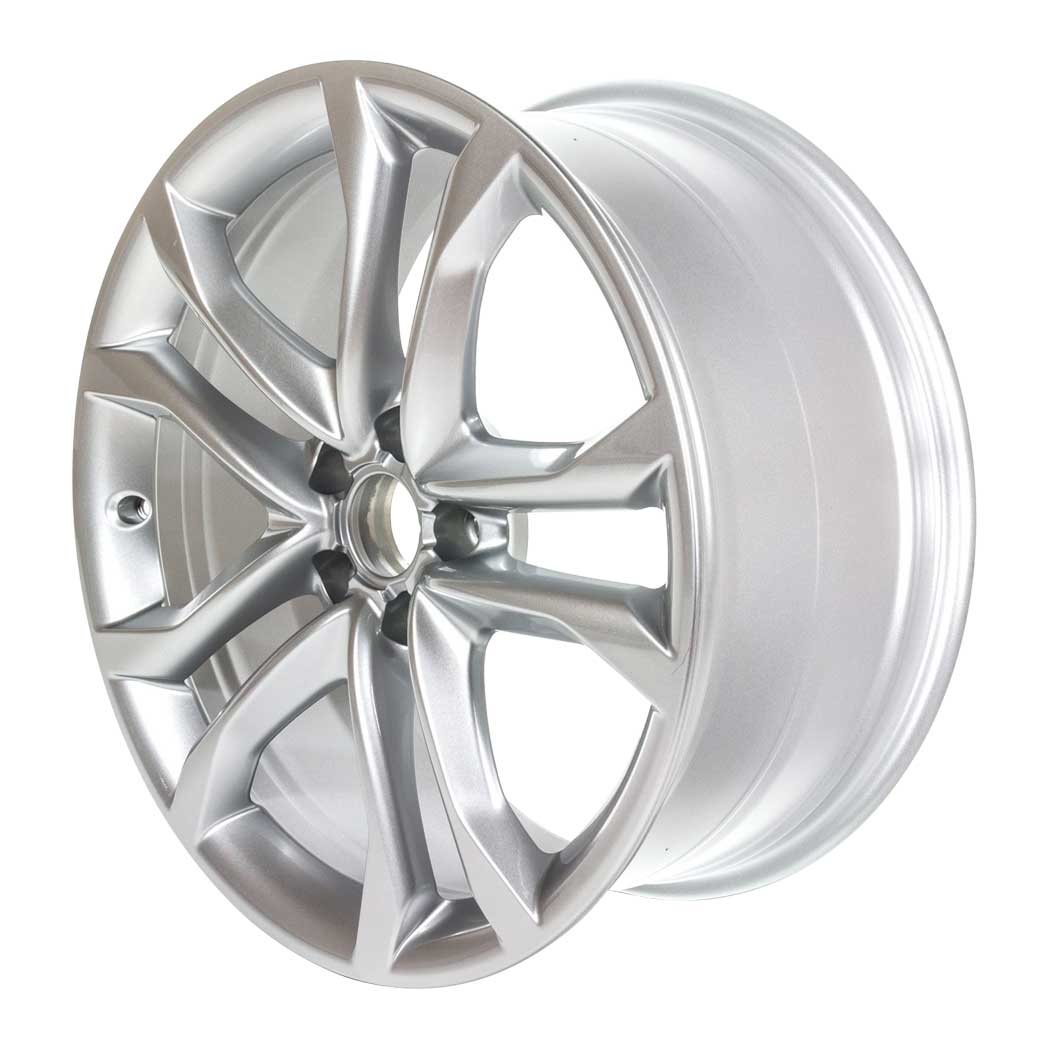 Audi 5 Double Spoke [A6 4G] Diamond Silver Alloy Wheel Product Image #2