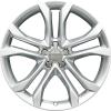 Audi 5 Double Spoke [A6 4G] Diamond Silver Wheel Img 1