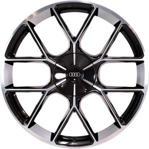 Audi RS 6 Double Spoke [e-tron 4J] Phantom Black with Diamond Cut Alloy Wheel for Audi e-tron GT 4J3 F8 - Sizes 21in