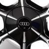 Audi RS 6 Double Spoke [e-tron 4J] Phantom Black with Diamond Cut Wheel Img 4