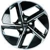Audi RS 5 Spoke Aero Module [e-tron 4J] Gloss Black with Diamond Cut Wheel Img 1