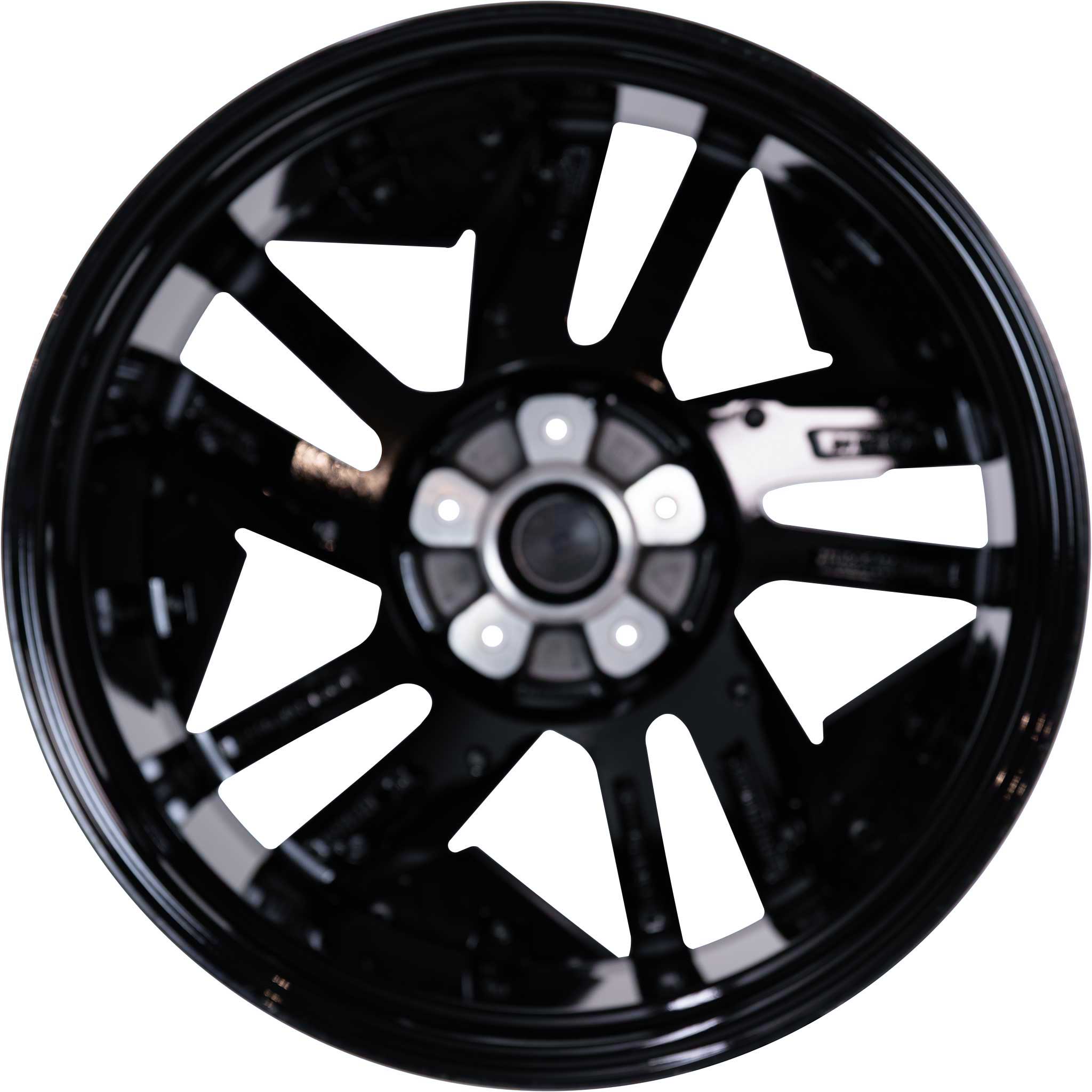 Audi RS 5 Double Spoke Concave Mod [e-tron 4J] Gloss Black Alloy Wheel Product Image #3