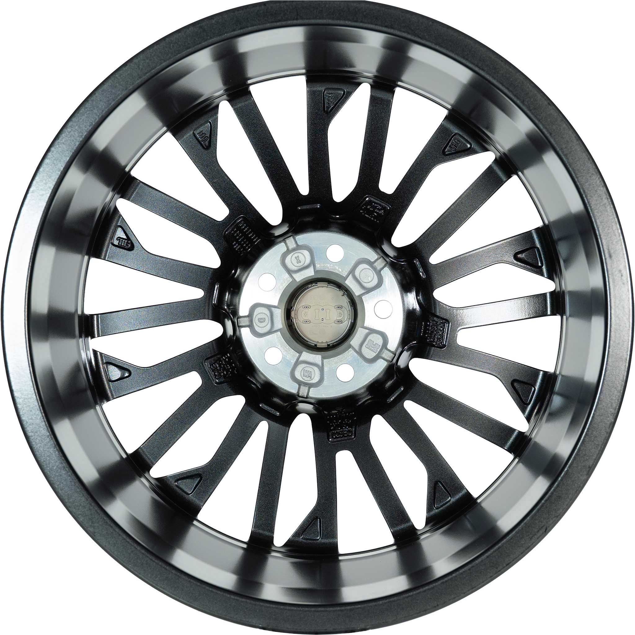 Audi Multi Spoke [A6 4K] Graphite Grey with Diamond Cut Alloy Wheel Product Image #3