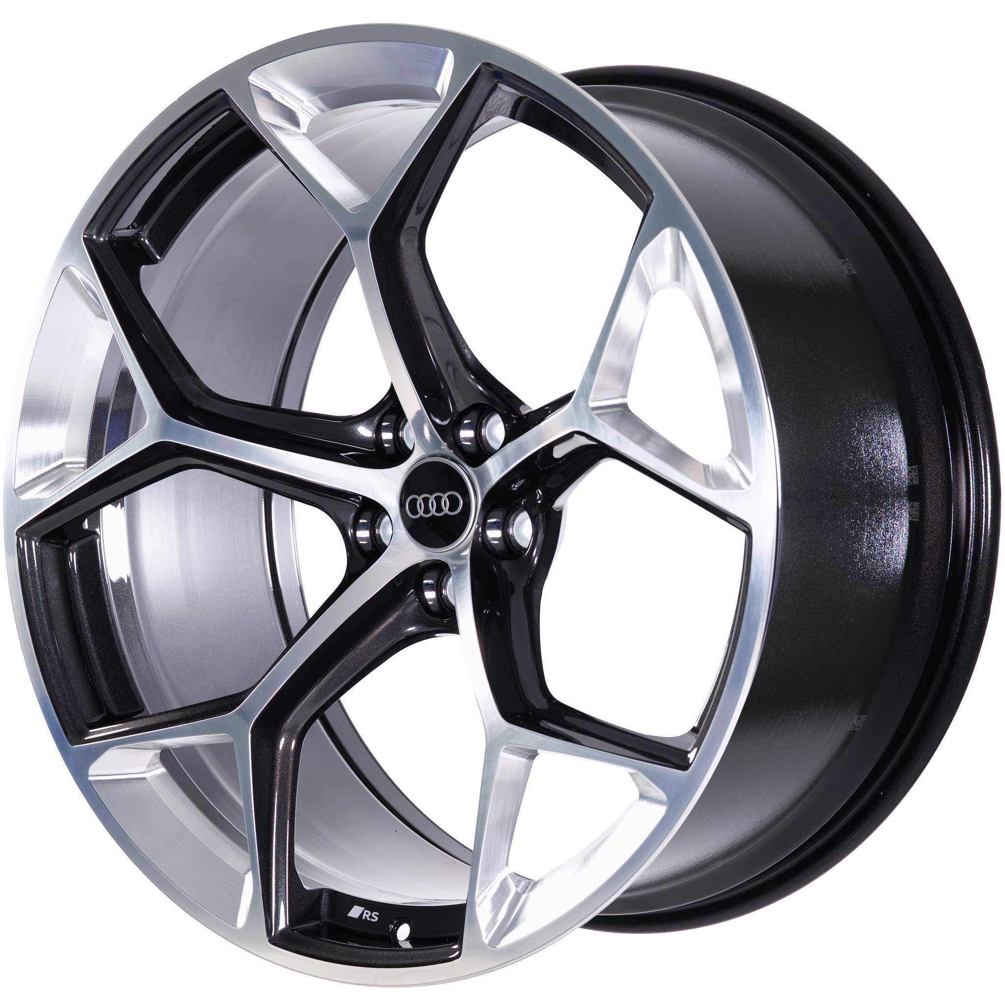 Audi 5 Y Spoke [A6 4K] Phantom Black with Diamond Cut Alloy Wheel Product Image #2