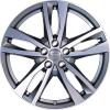 Audi 5 Double Spoke [A6 4K] Graphite Grey with Diamond Cut Wheel Img 1