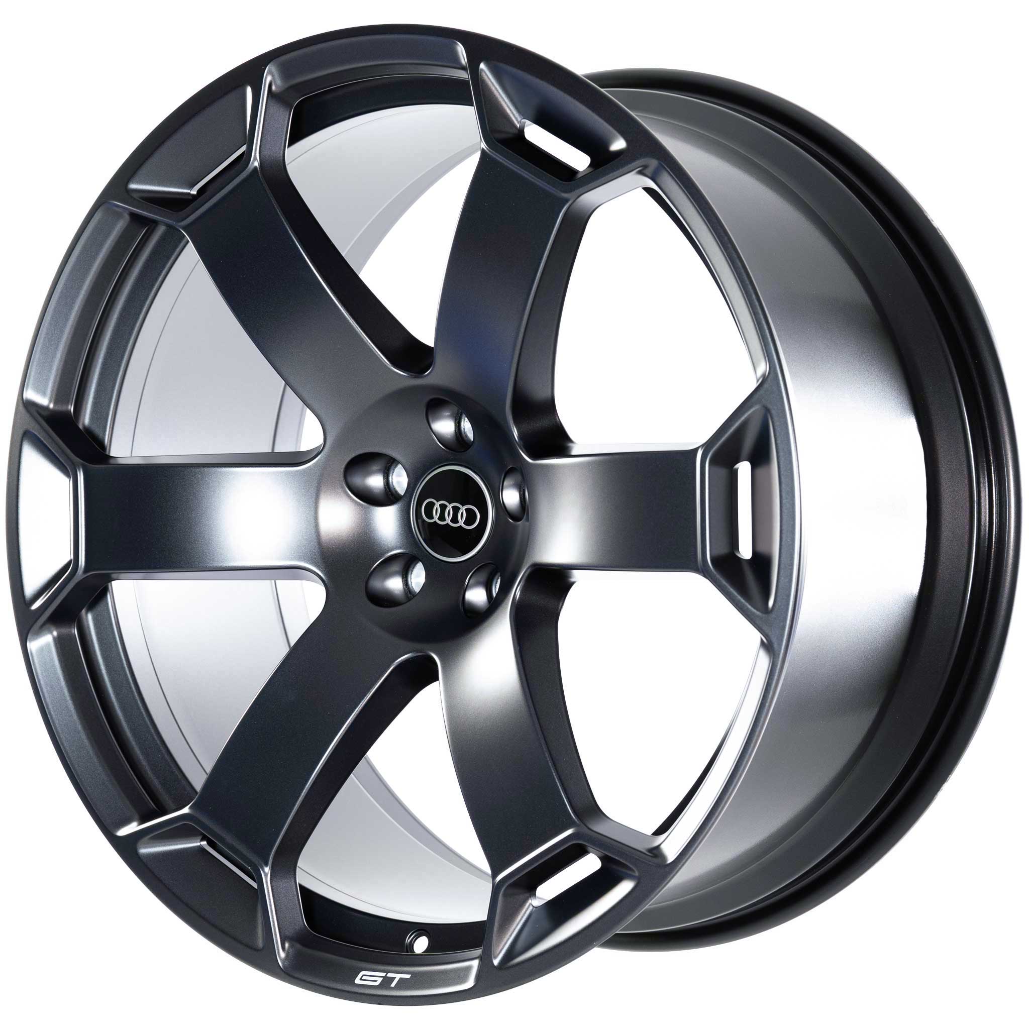Audi RS 6 Spoke [A6 4K] Matt Black Alloy Wheel Product Image #2