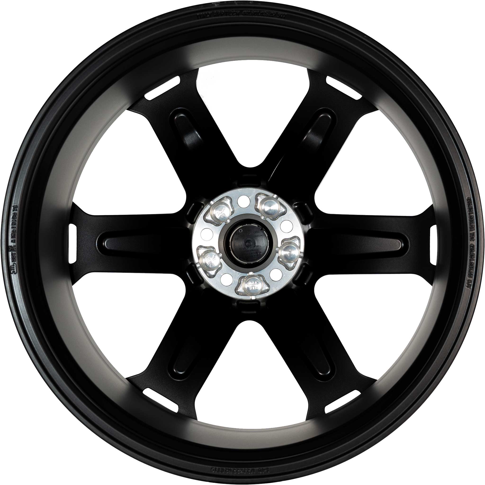 Audi RS 6 Spoke [A6 4K] Matt Black Alloy Wheel Product Image #3