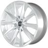 Audi 5 V Spoke Astrum [A6 4K9] Diamond Silver Wheel Img 2