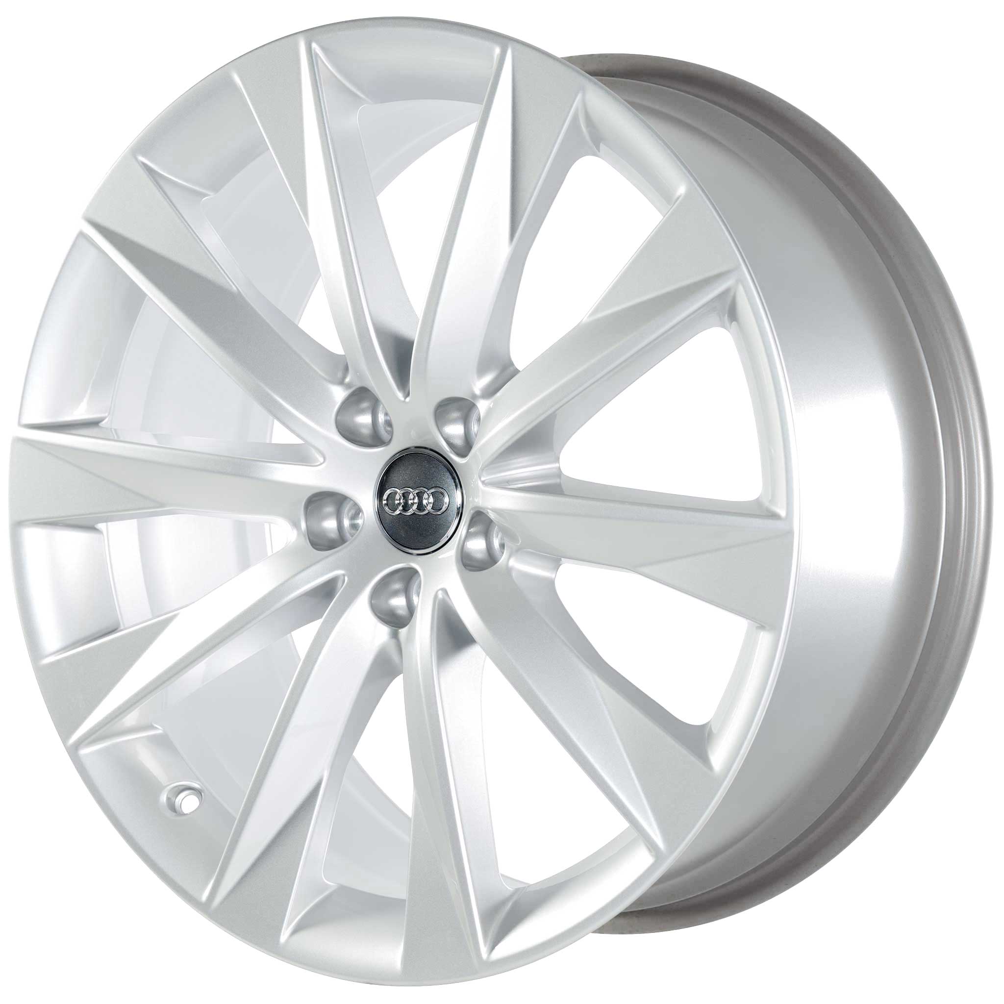 Audi 5 V Spoke Astrum [A6 4K9] Diamond Silver Alloy Wheel Product Image #2
