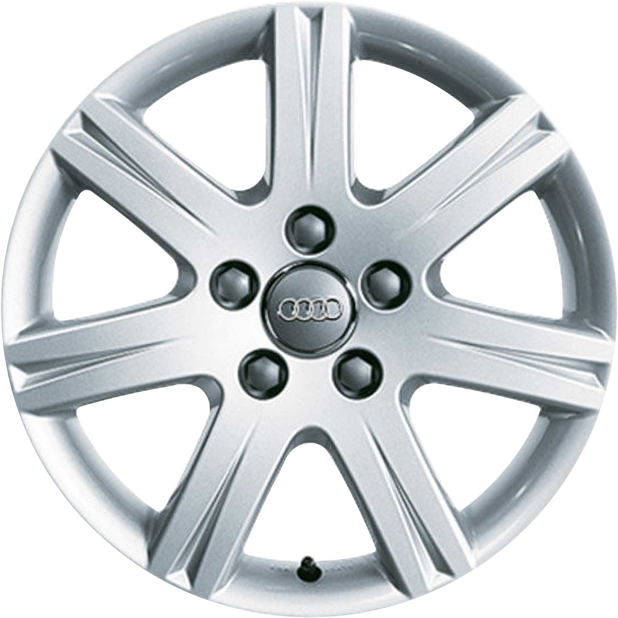 Audi Abitos Silver Grey Painted Alloy Wheel Product Image #1