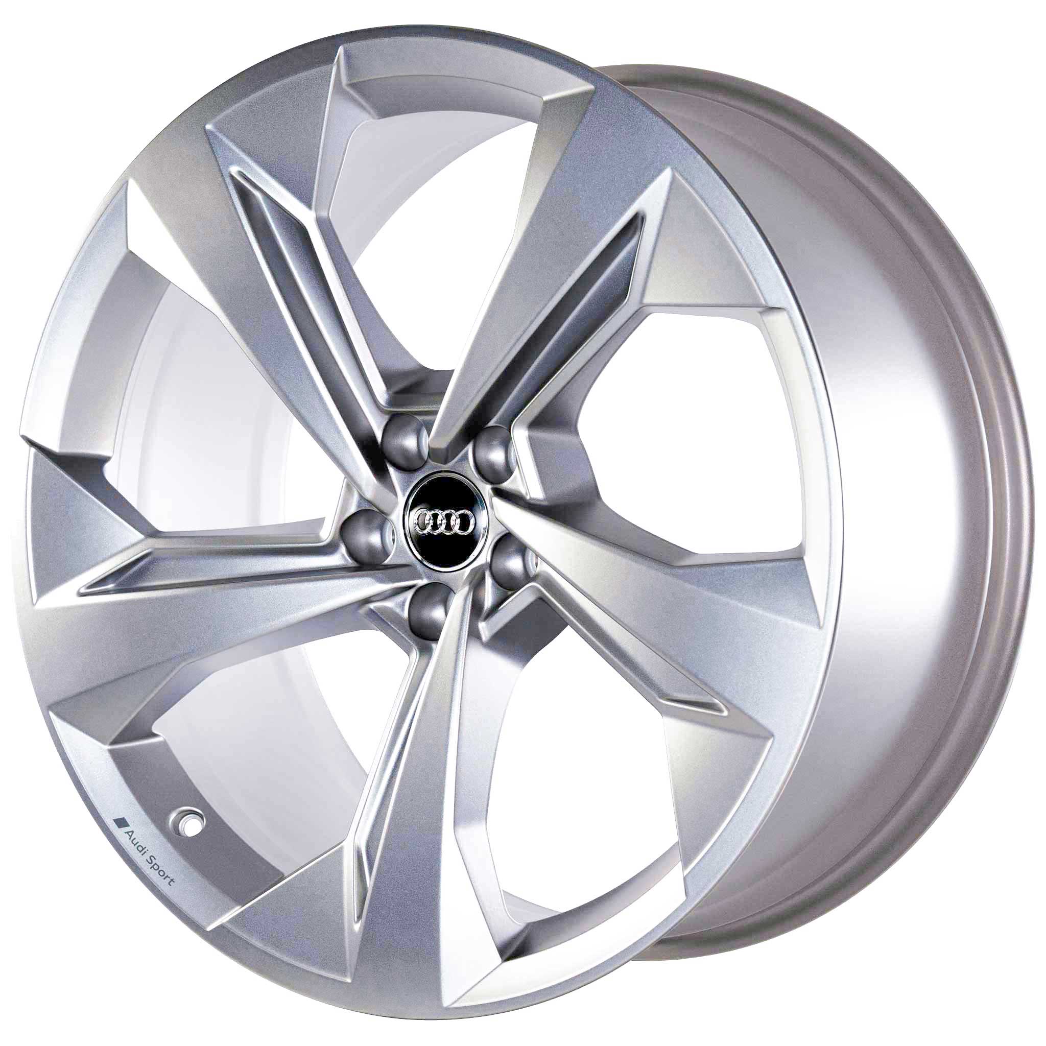 Audi Sport 5 Arm Edge [Q7 4M] Platinum Matt Grey Alloy Wheel Product Image #2