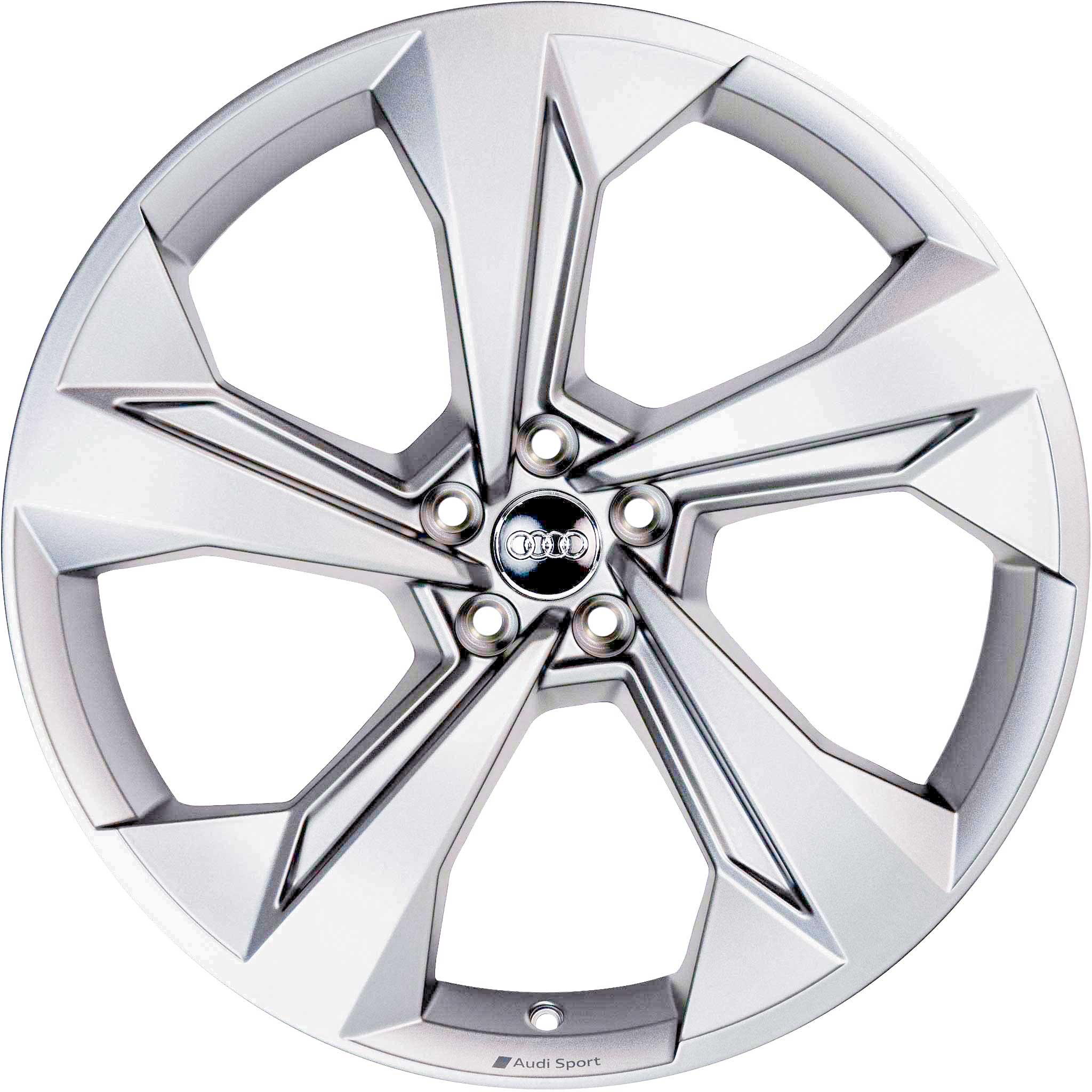 Audi Sport 5 Arm Edge [Q7 4M] Platinum Matt Grey Alloy Wheel Product Image #1