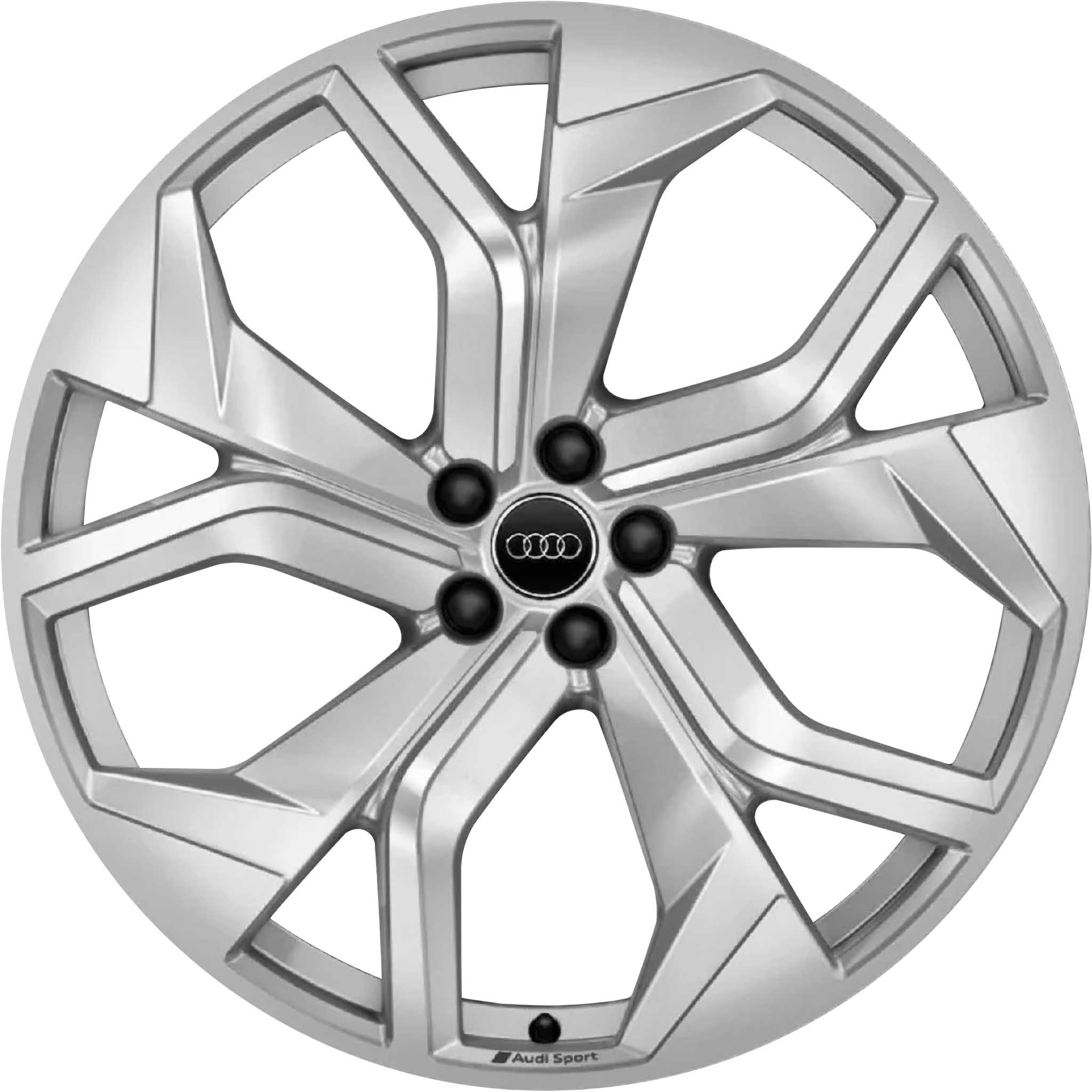 Audi Sport 5 Y Spoke [Q8 4M8] Galvano Silver Alloy Wheel Product Image #1