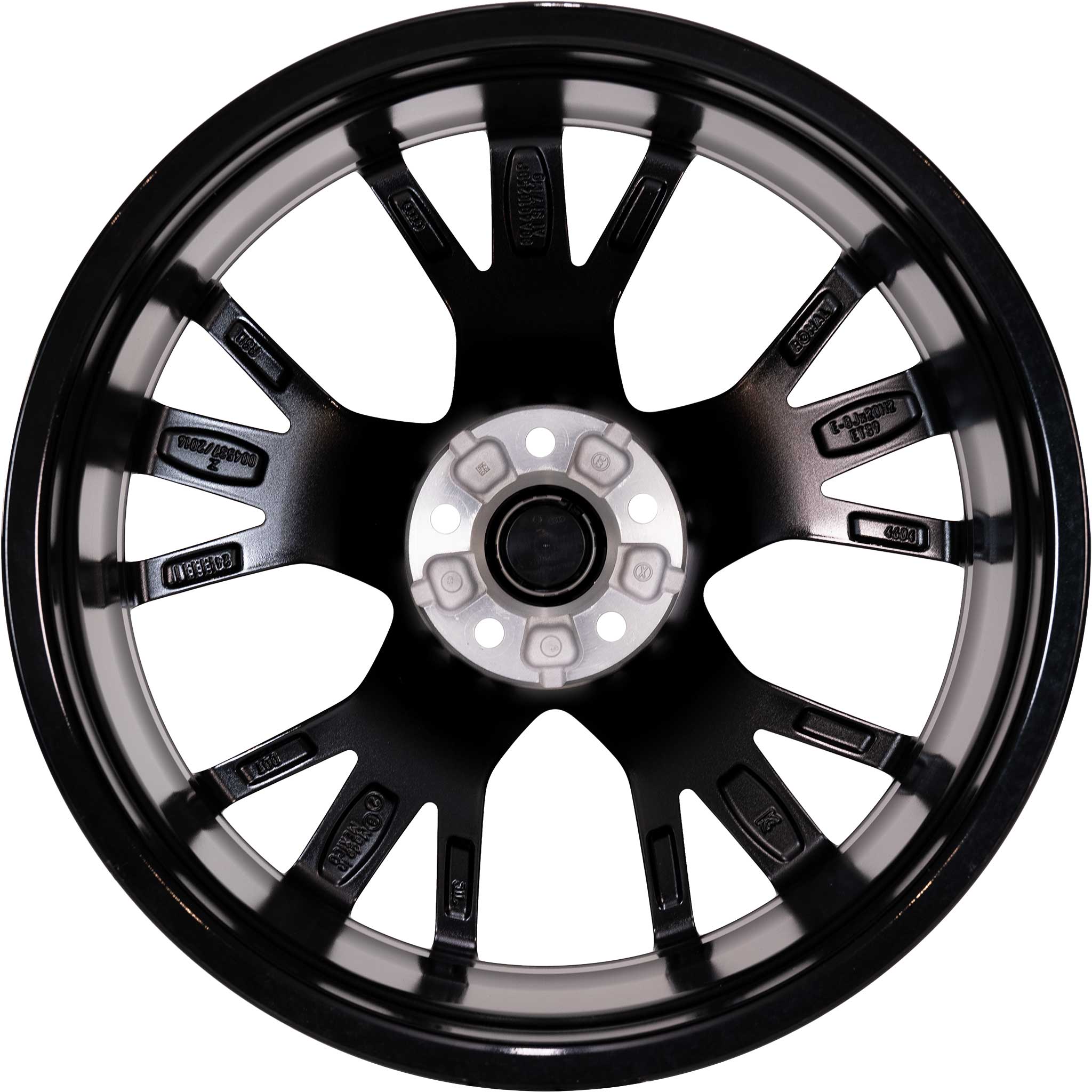 Audi Sport 5 V Spoke Star [Q5 80A] Anthracite Black with Diamond Cut Alloy Wheel Product Image #3
