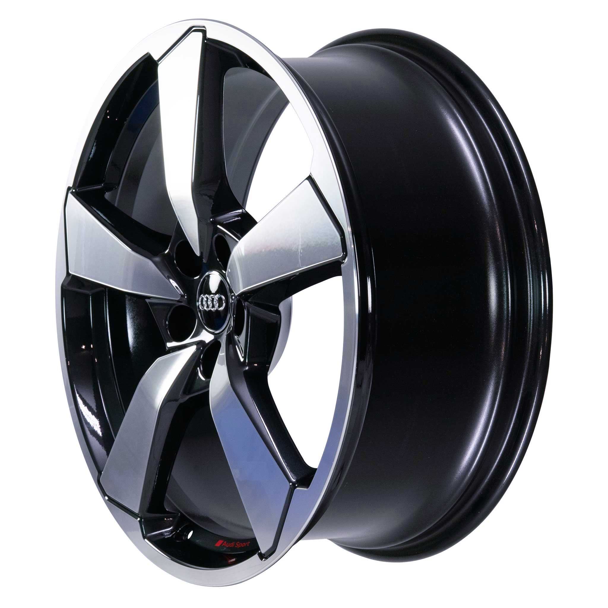 Audi Sport 5 Arm Cutter [Q5 80A] Anthracite Black with Diamond Cut Alloy Wheel Product Image #2