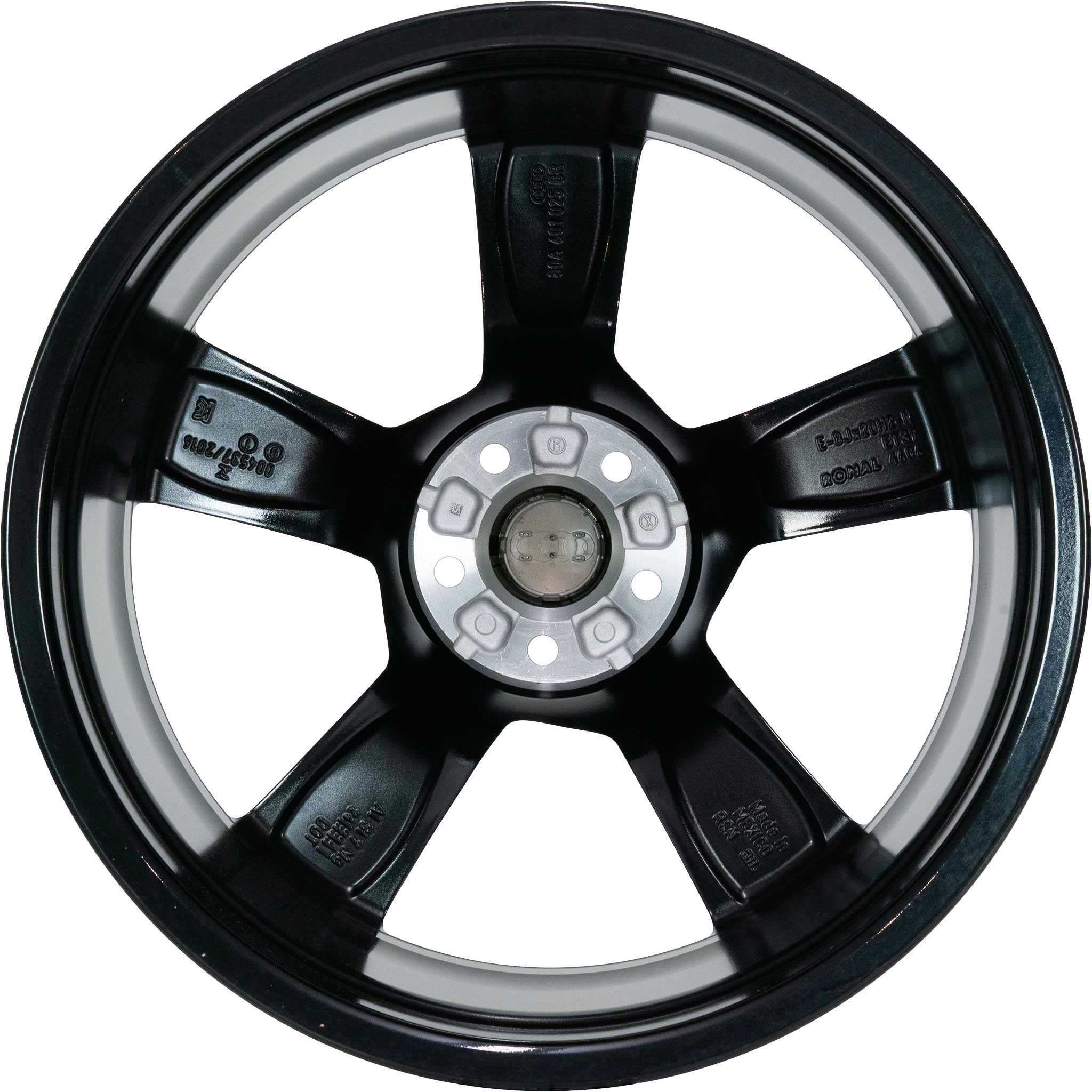 Audi Sport 5 Arm Cutter [Q5 80A] Anthracite Black with Diamond Cut Alloy Wheel Product Image #3