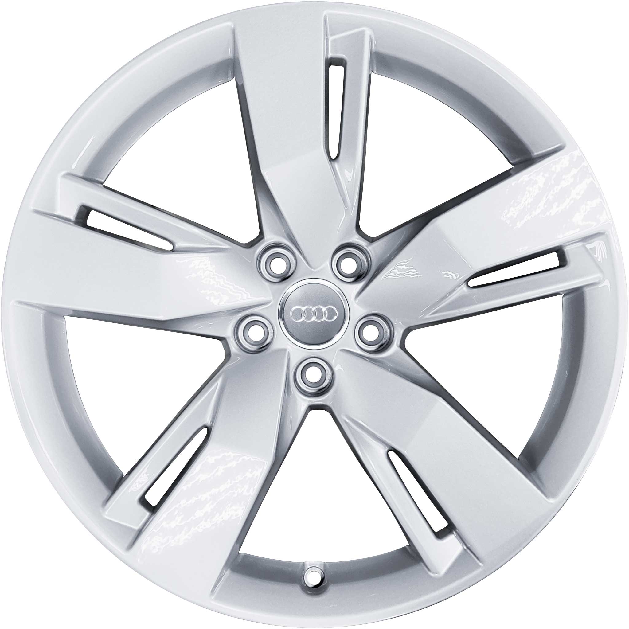 Audi 5 Arm Wing [Q5 80A] Diamond Silver Alloy Wheel Product Image #1