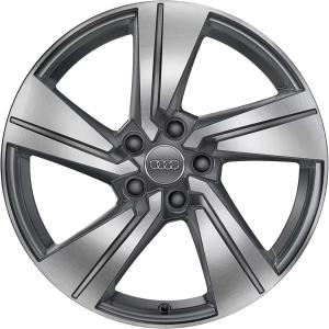 18" Audi 5 Arm Dynamic [Q2 81A] Graphite Grey alloy wheel